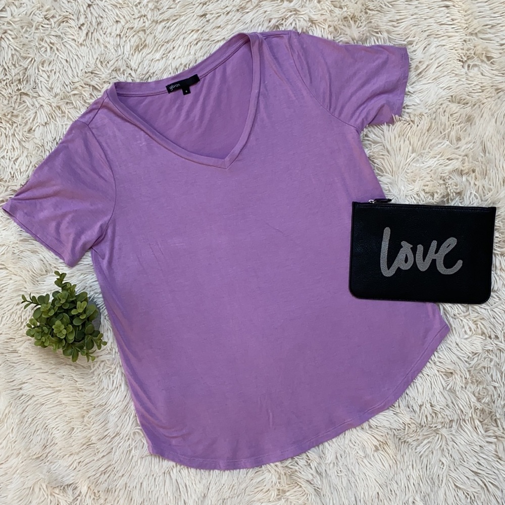 Gibson X Living In Yellow Felicity Tee 💗 Lilac